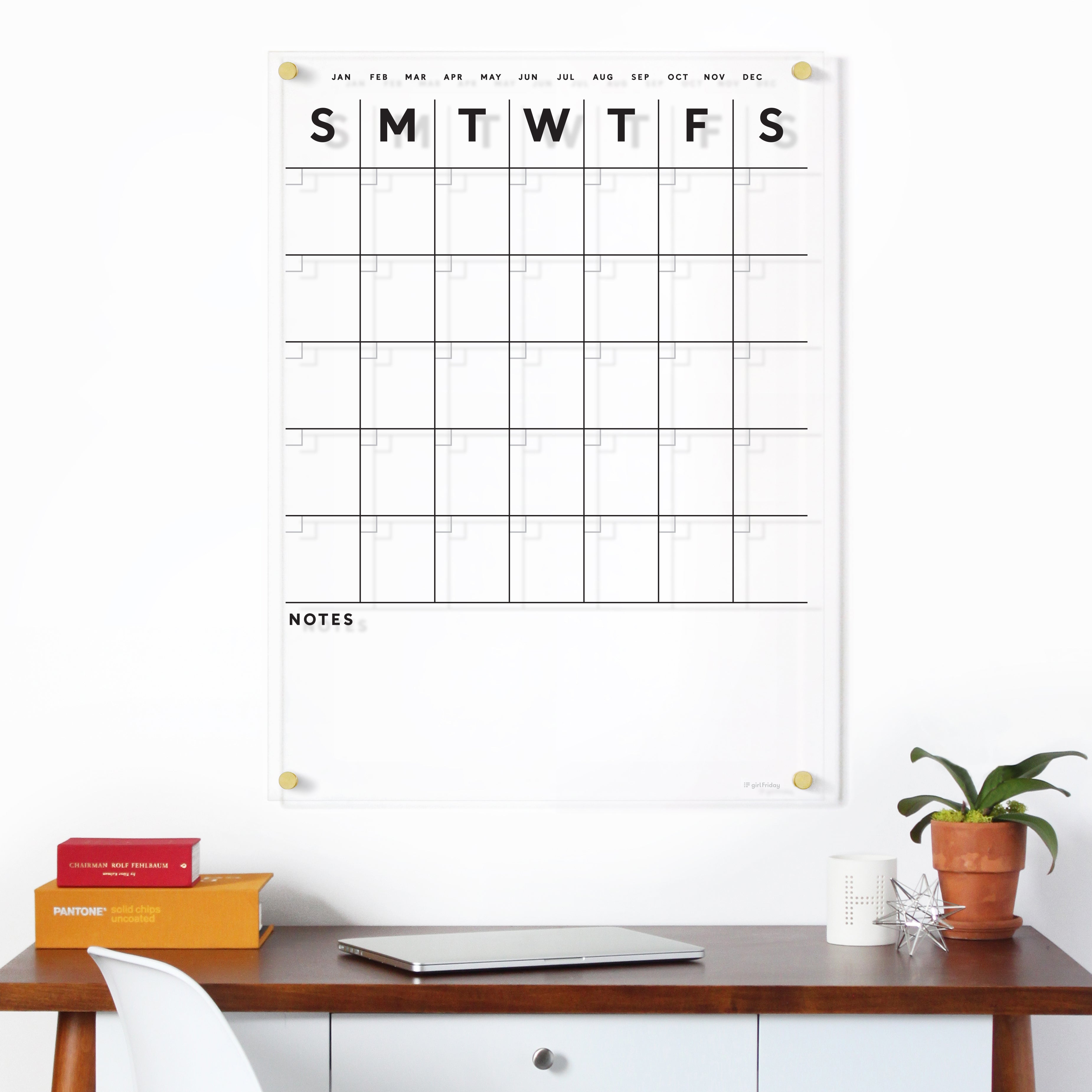 Personalized Acrylic Calendar For Wall ll dry erase board -  Canada