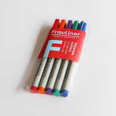 FrauLiner wet-erase marker set - fine tip