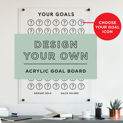 Goal Chart | Sales Tracker | Design Your Own Icon