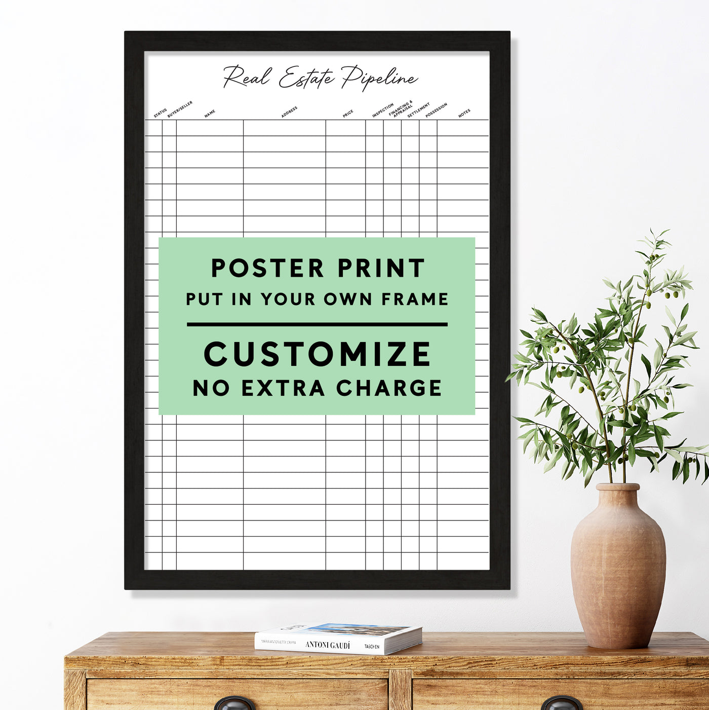 Real Estate Pipeline Poster Print