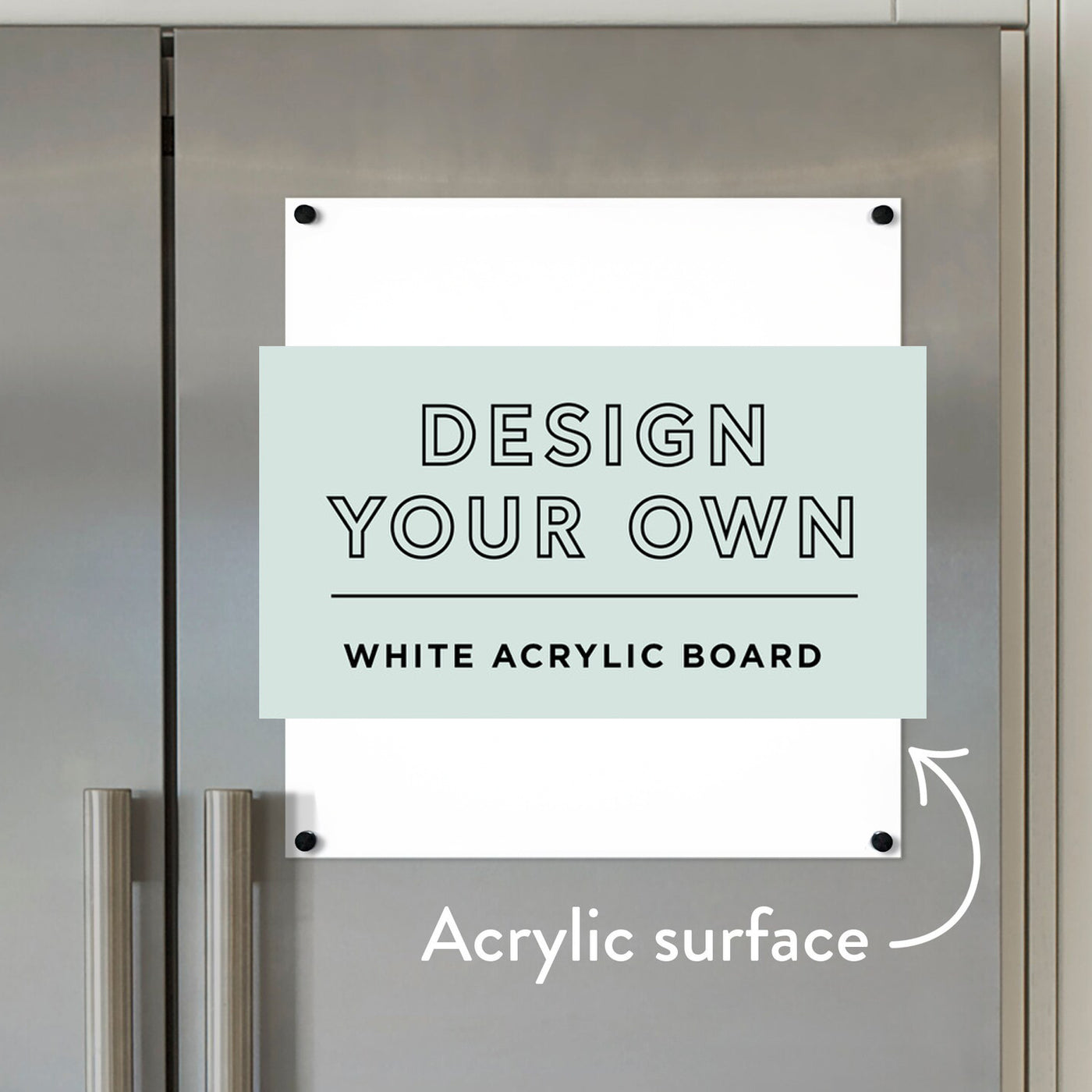 Acrylic Fridge Board - Design Your Own acrylic board