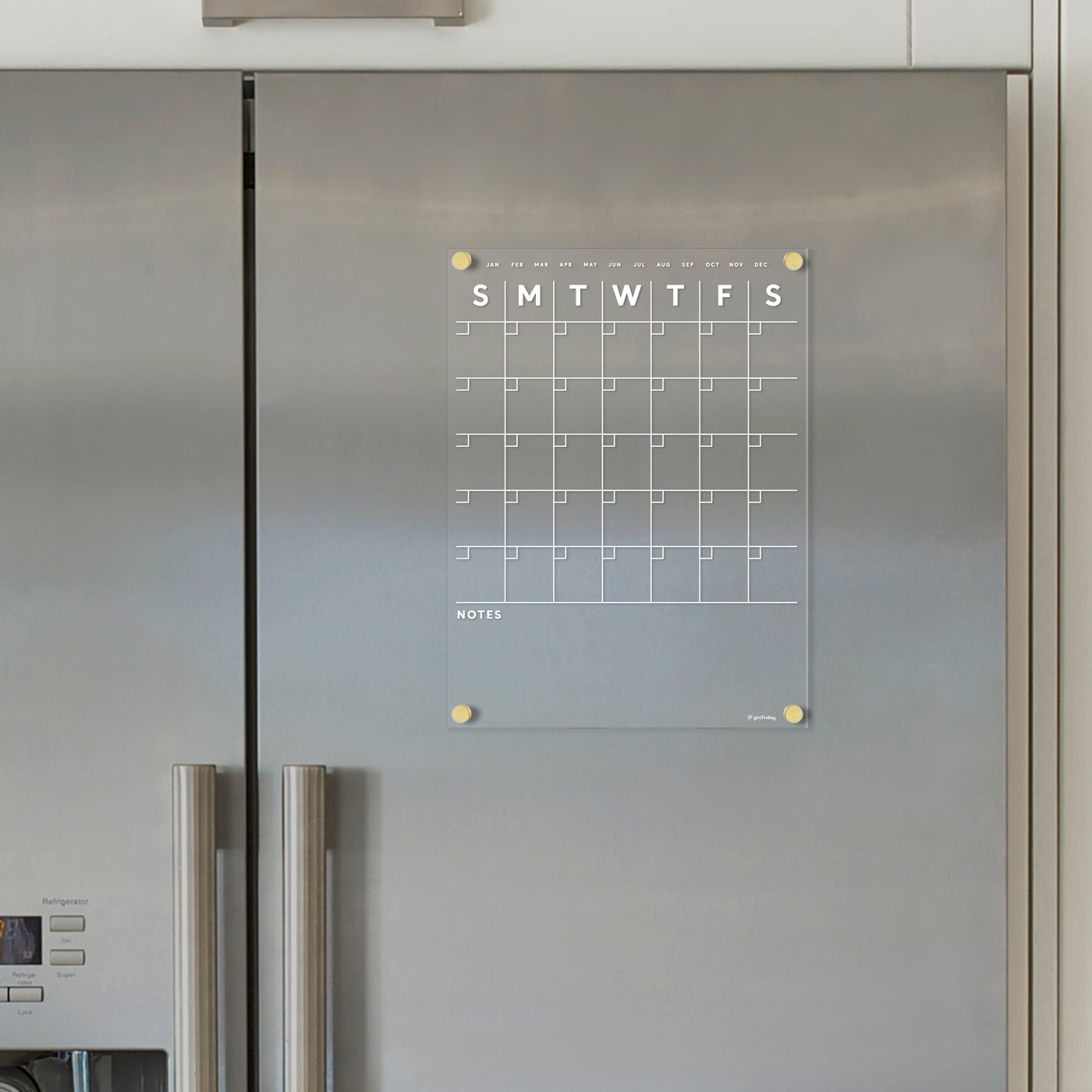 3.5x6.25 Inch Tear Off Refrigerator Calendar Magnets